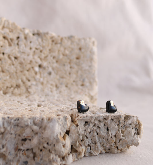 Black Hearts with a Touch of Gold