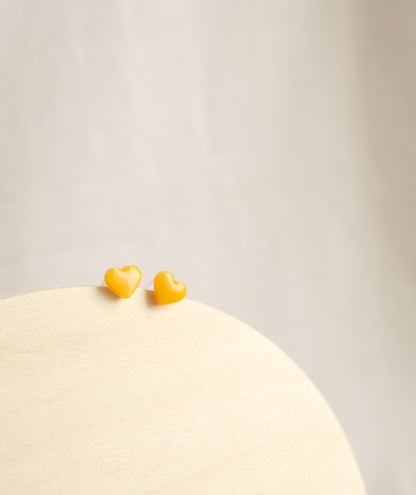 Mini Yellow Hearts