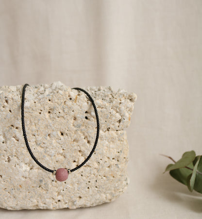 Minimal Jasper Necklace