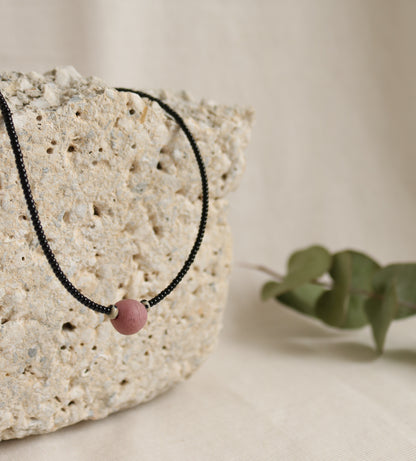 Minimal Jasper Necklace