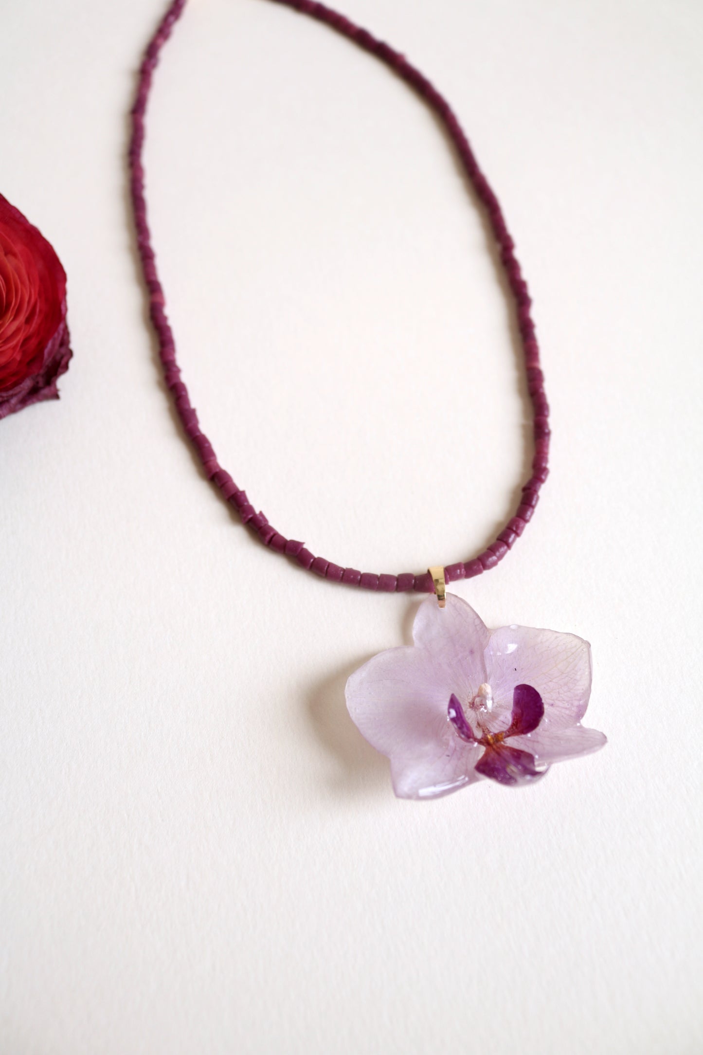 Orchid Bloom Necklace