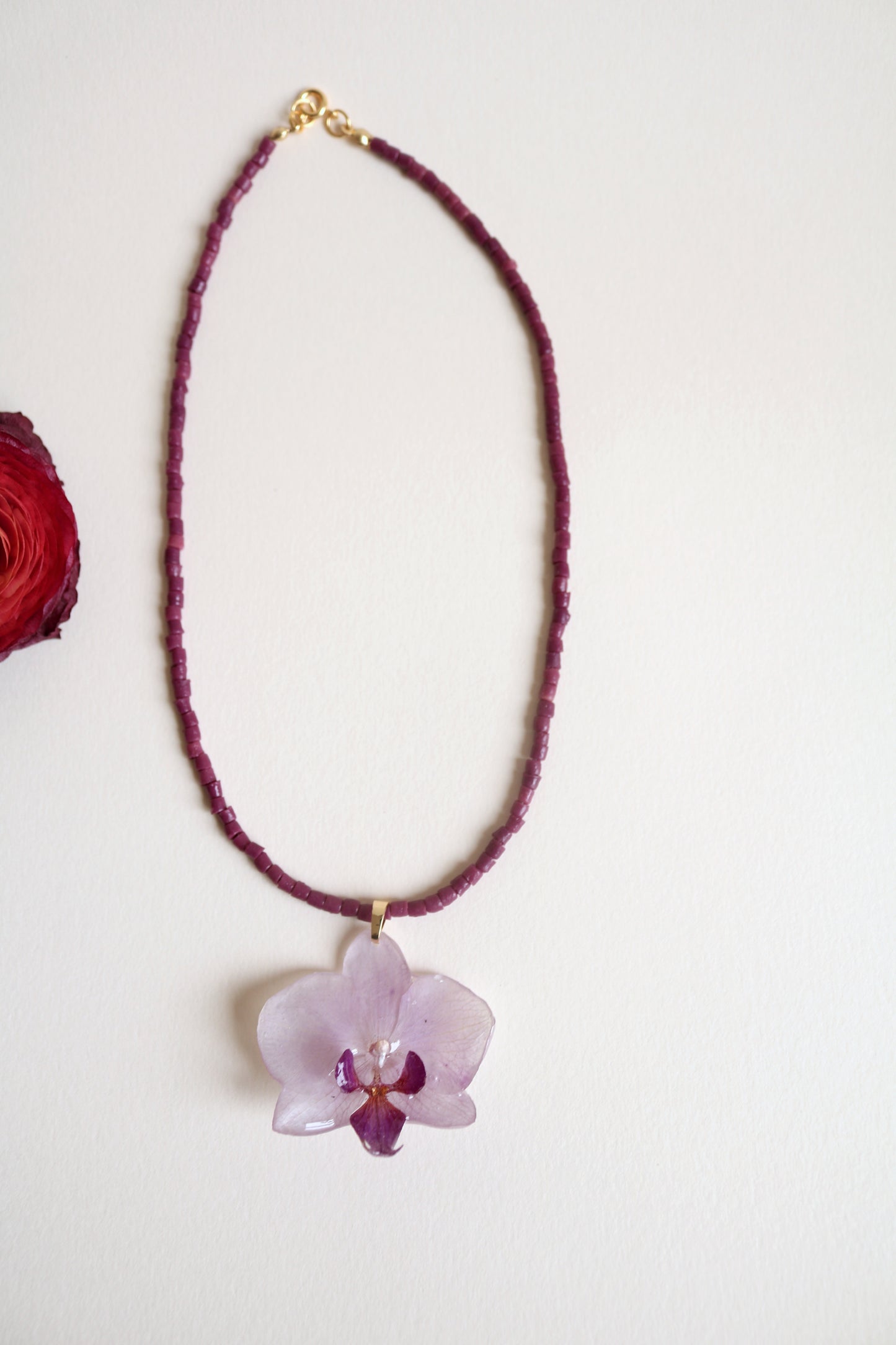 Orchid Bloom Necklace