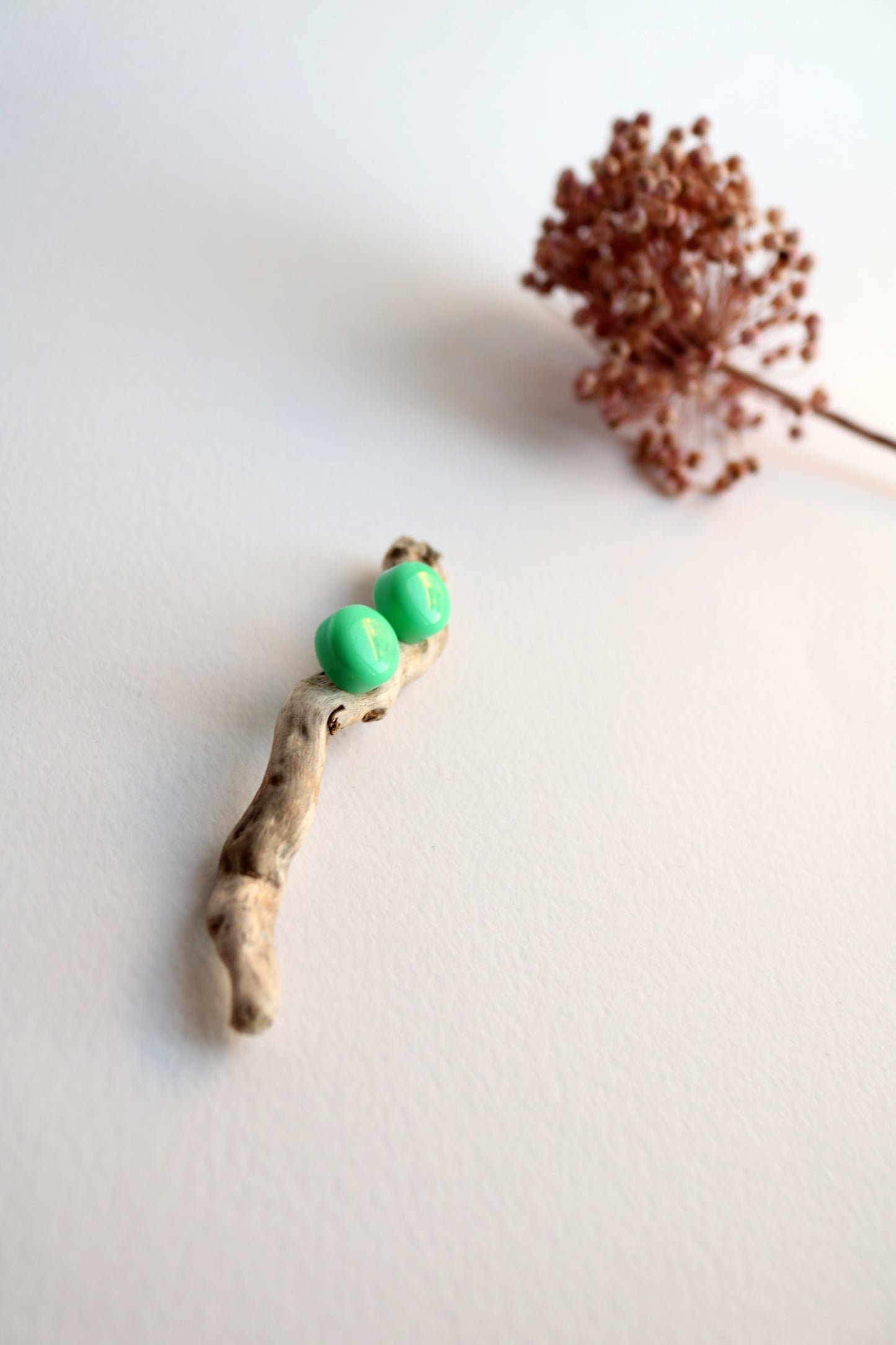 Minimalist Blue Studs